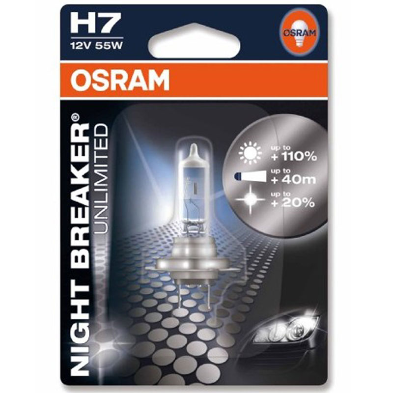 AUTO STIL  SIJALICA OSRAM 12V H7 55W NIGHT BREAKER