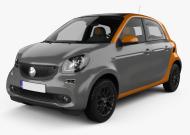 Forfour II Hatchback (453) 2014>