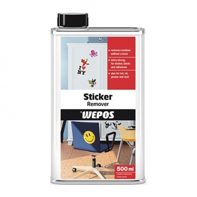 Wepos Nalepnice odstranjivač 500 ml