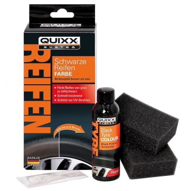 Quixx Set za obnavljanje crne boje guma