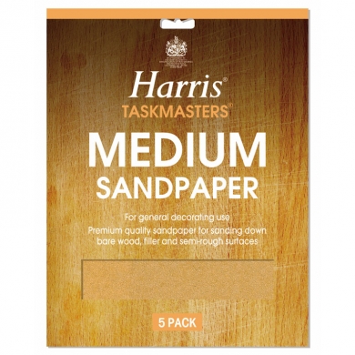 Taskmaster šmirgl papir medium 5 listova