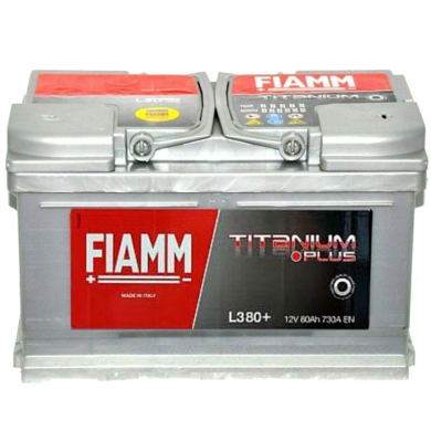 Fiamm 12V80AH D+ Titanium Plus