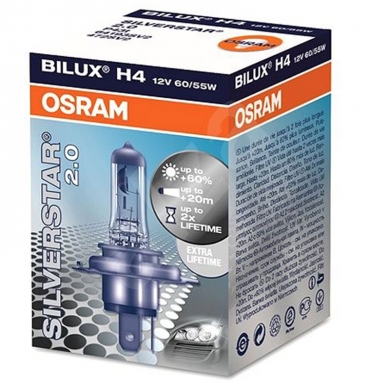 Auto sijalica H4 12V 60/55W Silverstar