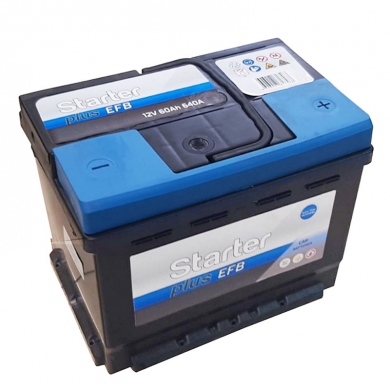 Starter Plus EFB 12V 60Ah +D