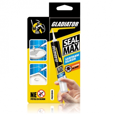 Gladiator Sanitarni silikon PROVIDNI 60g