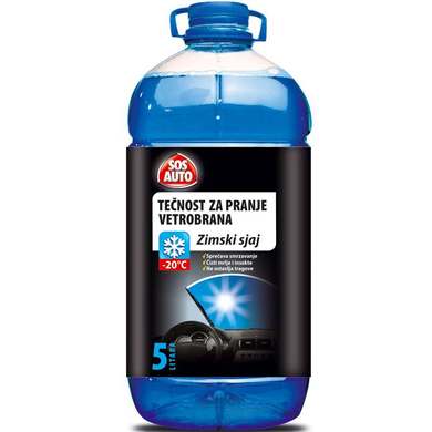 Tečnost za Pranje Vetrobrana Zimska 5l
