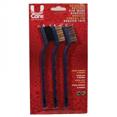 U Care Četke za čišćenje 18,5 x 7 x 4 cm, set 3 komada