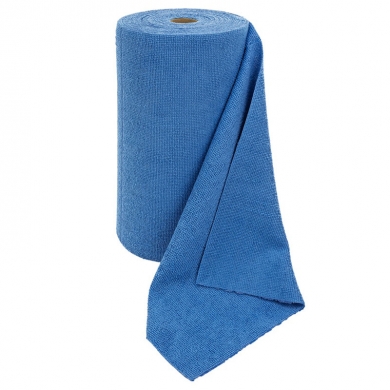 U Care Mikrofiber krpe na rolni 75 kom plave 30 x 30 cm 200 g/m²