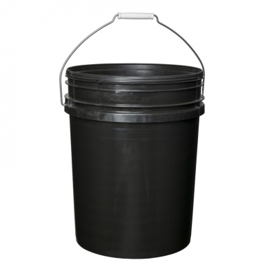 Okrugla kanta crna 19 l