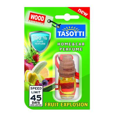 Tasotti WOOD – FRUIT EXPLOSION 7ml, miris u bočici