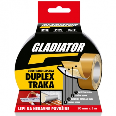 Gladiator Duplax Traka 50 mm x 5 m