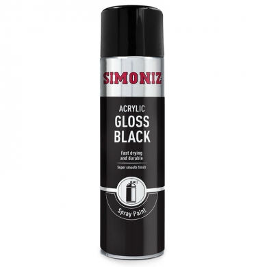 Simoniz Boja u spreju crna sjajna 500 ml
