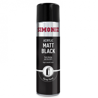 Simoniz Boja u spreju mat crna 500 ml